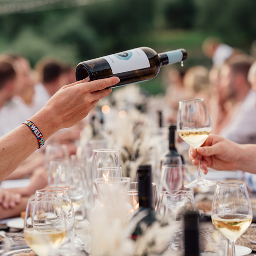 Enjoy Italian wines at Lunablu in Muswell Hill